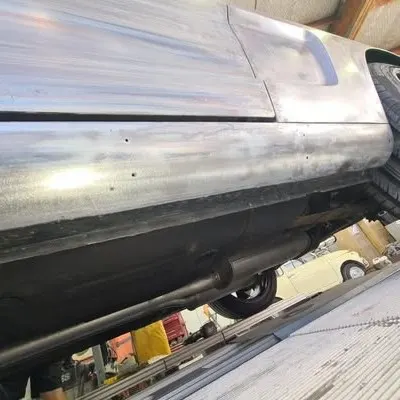 Lower body and sill stripped to bare metal